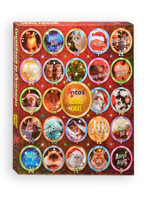 Antos Adventskalender 200 gr - Kat