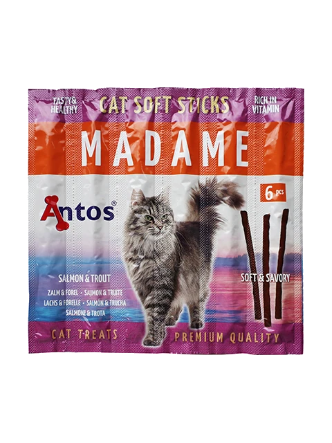 Cat Soft Sticks Madame Zalm&Forel 6 stuks