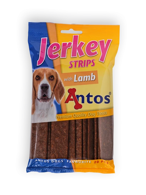 Jerkey Strips Lam 20 stuks