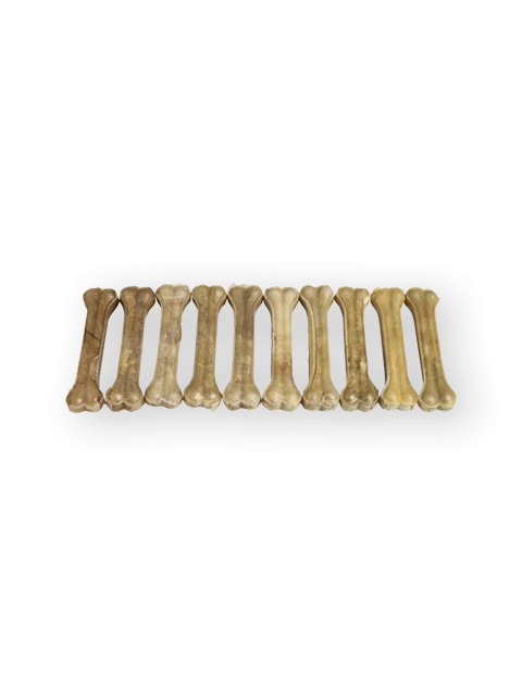 Raw Hide Pressed Bone Natural 10-10½" 280-290 gr