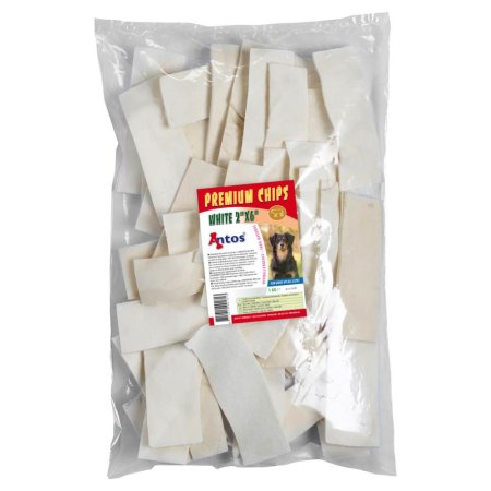 2"x6" Premium Chips White 1 kg
