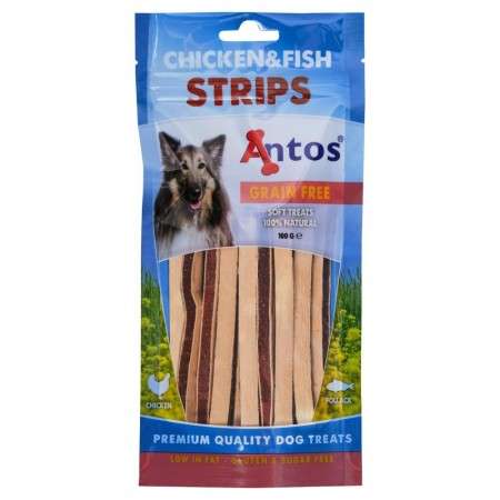 Chicken&Fish Strips 100 gr